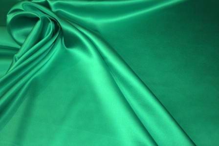 Effen zijde zeegroen D3262