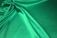 Effen zijde zeegroen D3262